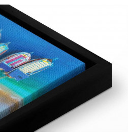 Paveikslas - Colourful Boats (1 Part) Narrow