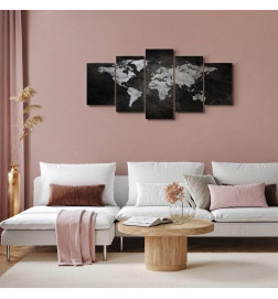 Canvas Print - Dark World (5 Parts) Wide