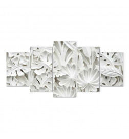 Cuadro - Alabaster Garden (5 Parts) Wide