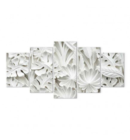 Tablou - Alabaster Garden (5 Parts) Wide