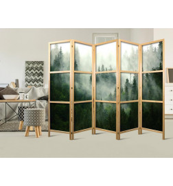 Japanese Room Divider - Mountain Forest II