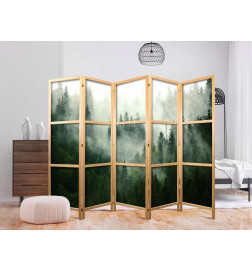 Japanese Room Divider - Mountain Forest II