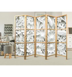 Japanese Room Divider - Alabaster Garden III