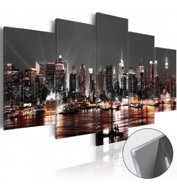 Tableau sur verre acrylique - Gray City