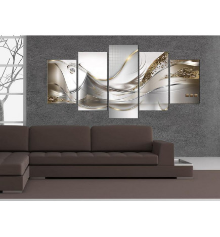 Tableau sur verre acrylique - Golden Flight