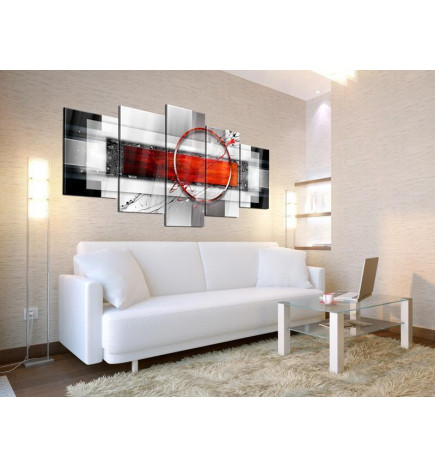 Afbeelding op acrylglas - Carmine Missile