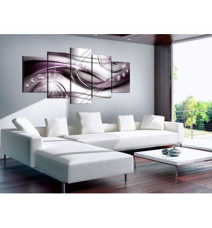 Acrylic Print - Violet Glow