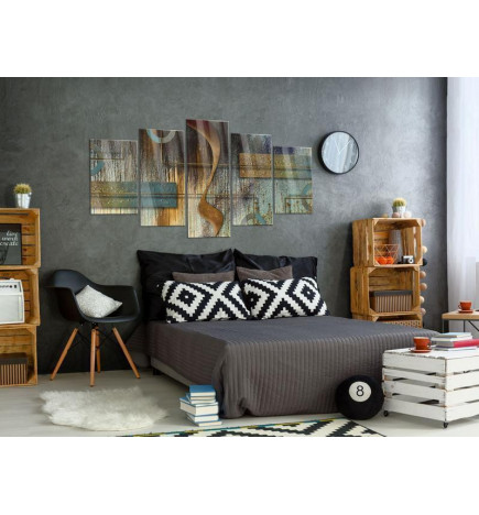 Tablou pe sticlă acrilică - Exotic Note