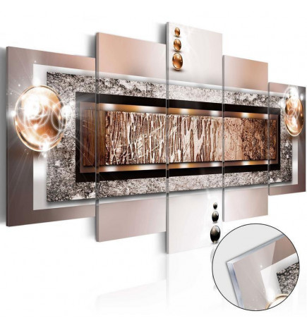 Slika na aktilnem steklu - Cinnamon Rock