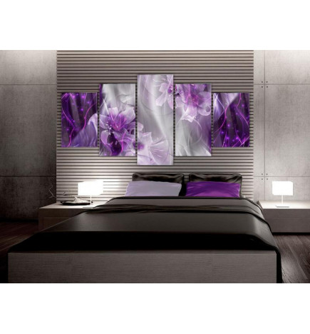 Slika na aktilnem steklu - Purple Utopia