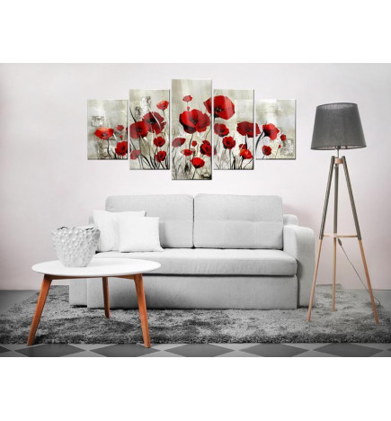 Acrylic Print - Scarlet Field