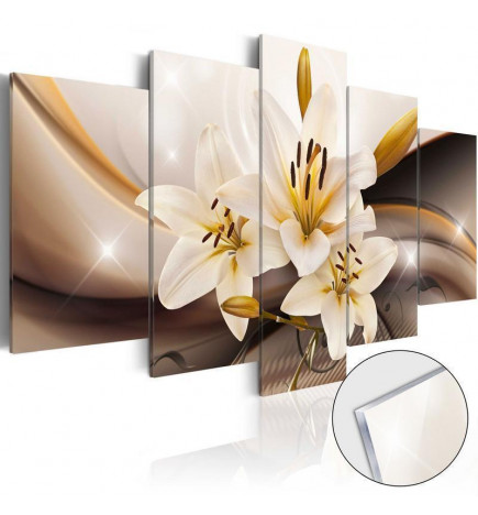 Quadro su vetro acrilico - Shiny Lily