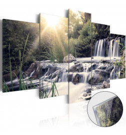 Acrylglasbild - Waterfall of Dreams