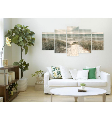 Acrylic Print - Quiet Beach