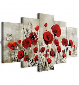 Canvas Print - Scarlet Field