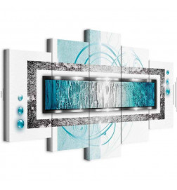 Cuadro - Turquoise blizzard