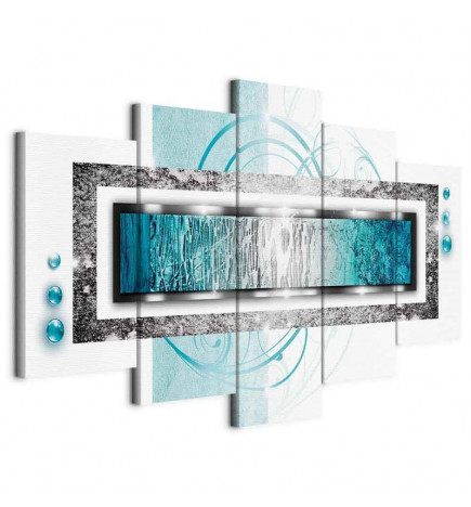 Tableau - Turquoise blizzard