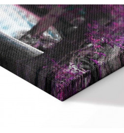 Canvas Print - Waterfall and Buddha