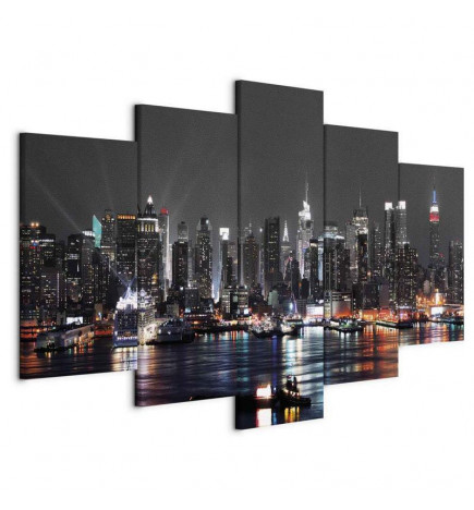 Canvas Print - Grey sky