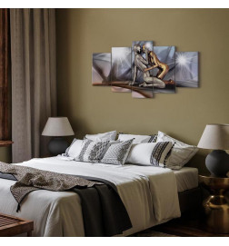 Canvas Print - Gold couple