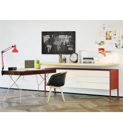 Decorative Pinboard - Mundo Negro