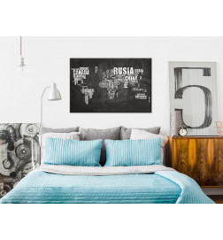 Korkbild - Spanish Geography [Cork Map - Spanish Text]