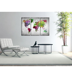 Tableau en liège - Diversity of World
