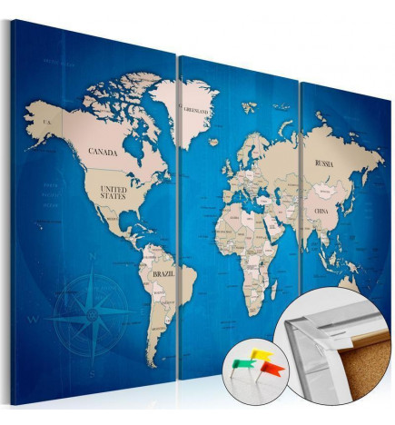 Quadro di sughero - Ink Journey