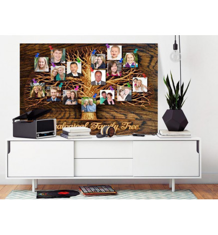 Attēls uz korķa - Family Tree [Corkboard]