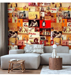 Tapete - Collage - Banksy