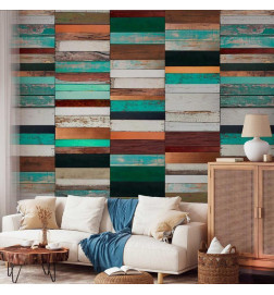 Papel pintado - Wooden structure