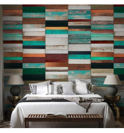 Behang - Wooden structure