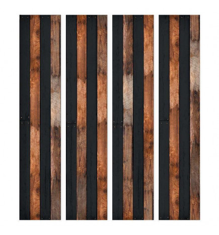 Papel pintado - Wooden duo