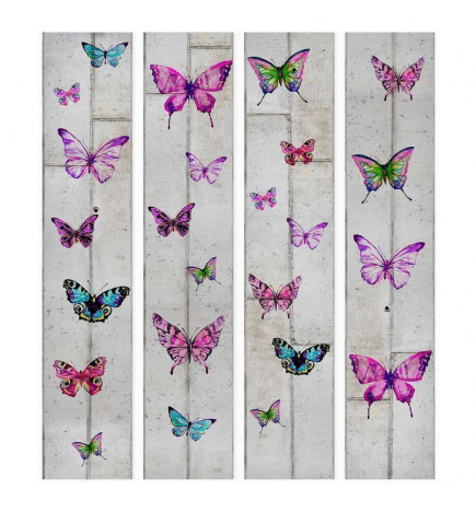 Tapeta - Butterflies and Concrete
