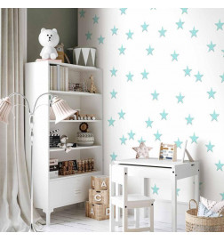 Wallpaper - Stars - Aquamarine