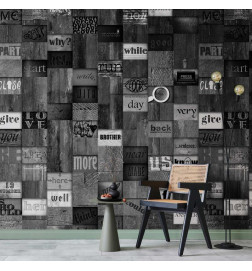 Tapisserie murale - Mosaic of Words