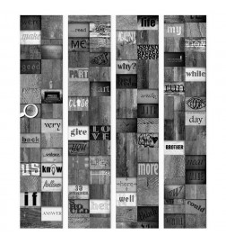 Tapisserie murale - Mosaic of Words