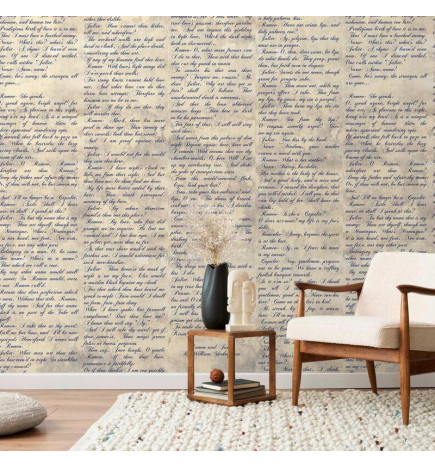 Tapisserie murale - Verses of Love (Romeo & Juliet)