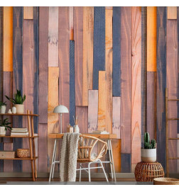 Tapisserie murale - Wooden Alliance