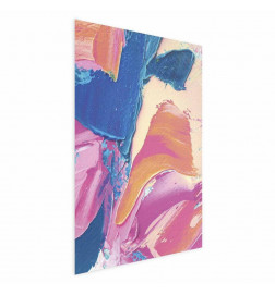 Plakatas - Colorful Expression - strong contrasts in an energetic composition