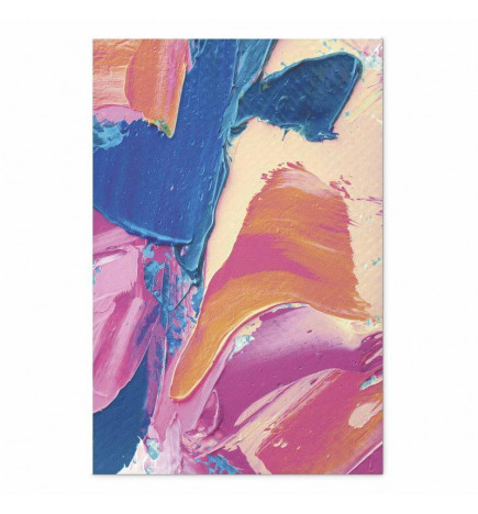 Póster - Colorful Expression - strong contrasts in an energetic composition