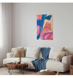 Plakat - Colorful Expression - strong contrasts in an energetic composition