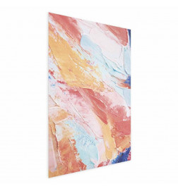 Plakatas - Colorful Harmony - dynamic color transitions in pastel tones