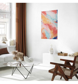 Pôster - Colorful Harmony - dynamic color transitions in pastel tones