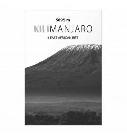 Plakāts - The majestic Kilimanjaro mountain peak, crown of mountains, mountain landscape