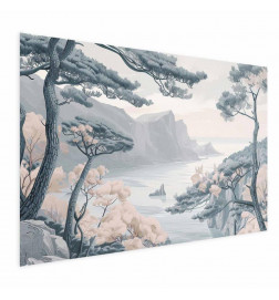 Plakatas - Blue Coast in Delicate Colors