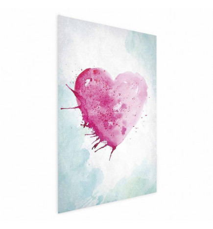 Poster - Watercolor Heart
