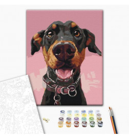 Cuadro para colorear - Follow your nose