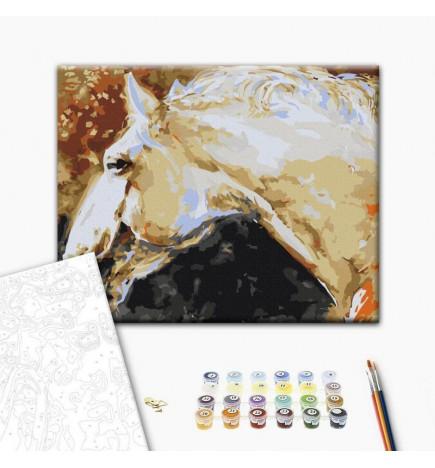 Tee ise maal - White Horse