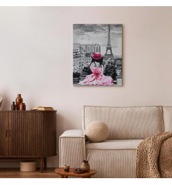 Doe-het-zelf op canvas schilderen - Paris - Eiffel Tower View
